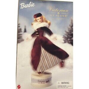 VINTAGE Barbie Victorian Ice Skater Doll Special Edition 2000 Mattel 27431